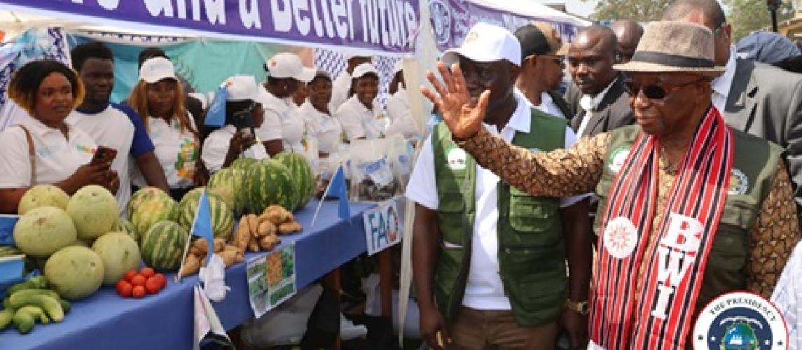 President Joseph N. Boakai Officially Opens National Agriculture 